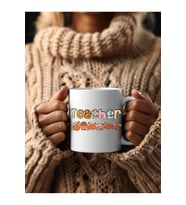 Öğretmen Temalı Özel Tasarım Seramik Kupa Mug - Hediyelik Kupa Bardak - Teacher (03)