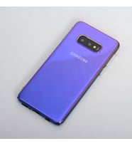 Galaxy S10E Kılıf Parlak Renk Geçişli Kılıf (Mor)