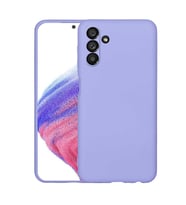 Samsung Galaxy A04S Kılıf Özel Orijinal Lansman Serisi, İçi Kadife, Pürüzsüz Yumuşak ve Mat TPU Silikon (Lila)