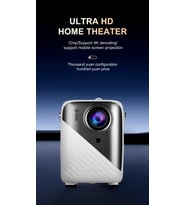 4K Pro Android Oyun Konsollu Ev Sineması Ultra Hd LED Projeksiyon (Beyaz)