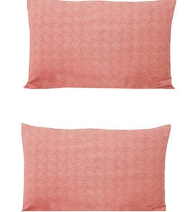 Formeya 2 Adet Kapaklı Yastık Kılıfı Renkli 50*70 Cm (Turuncu)
