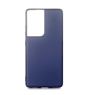 Samsung Galaxy S21 Ultra Kılıf Soft Mat Premier Case (Lacivert)
