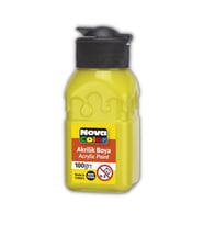 Akrilik Boya 100 Ml 1 Adet Nova Color Akrilik Boyalar 100 Ml 1 Adet (Limon Sarı)