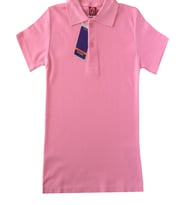 Kız Çocuk Okul Tarz %100 Pamuk T-Shirt - 5-17 Yaş AG001 ANGELOS GIRLS (Pembe)