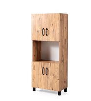 Filinta Çok Amaçlı Fırın Dolabı 60x35x148cm (Ceviz)