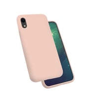 Uyumlu Model Apple iPhone XR 6.1 Kılıf Lansman Silk Case (Pembe)