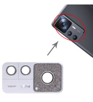 Xiaomi 12T Uyumlu Kamera Lensi Cam Full 22071212AG (Gümüş)
