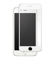 Uyumlu Model Apple iPhone 8 Plus Nano Fiber Full Ekran Koruyucu (Beyaz)