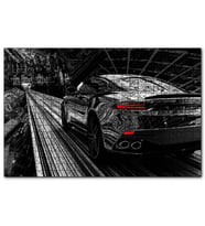 Cakapuzzle Aston Martin Superleggera Volante Siyah  Puzzle Yapboz MDF (Ahşap) (1000 Parça)