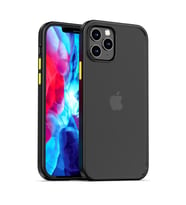 BİKAPAK ELİT SHINE IPHONE 12 PRO MAX KAPAK (Siyah)