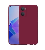 Oppo A36 Kılıf Özel Orijinal Lansman Serisi, İçi Kadife, Pürüzsüz Yumuşak ve Mat TPU Silikon (Koyu Mor)