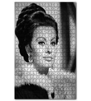 Cakapuzzle Sophia Loren Roma İmparatorluğu Düşüşü Film Puzzle Yapboz MDF(Ahşap) (1000 Parça)