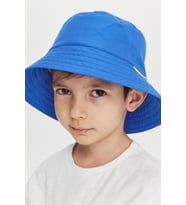 Benittokids Erkek Çocuk Düz Bucket Şapka 7006 (Mavi)