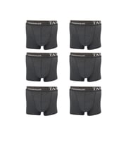 Tan Yıldız 6'lı Likralı Erkek Boxer (Antrasit)