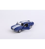 Kinsmart 1967 Shelby Gt500  1:38 Çek Bırak Model Araba (Mavi)