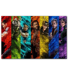 Cakapuzzle  Thor Ragnarok  Anthony Hopkins  Puzzle Yapboz MDF (Ahşap) (1000 Parça)