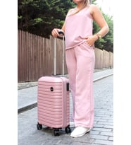 Unisex Bavul 438CA10663U (Pudra)