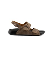 Barcelona Urban Sandals Rahat Yumuşak Tabanlı Erkek Sandalet (Vizon)