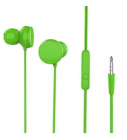 Mikrofonlu HD Ses ve Bass Özellikli 3.5 MM Kulaklık (Yeşil)