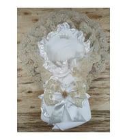 Sahra Soylu Rose Bebek Kundağı Unisex Bebek Dış Kundak Battaniyesi Hastane Çıkışı Kundak Battaniye (Altın)
