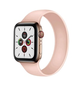 Apple Watch 38mm KRD-31 Solo Loop Medium Kordon (Pembe)