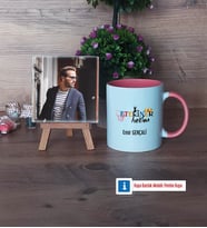 Veteriner Hekim Fotoğraflı Dekoratif Taş, Kupa Bardak Beyaz Hediye (Model 6)