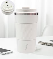 Kişiye Özel 500 Ml Çelik Termos (Beyaz)