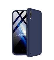 Microsonic Samsung Galaxy M10 Kılıf Double Dip 360 Protective (Lacivert)