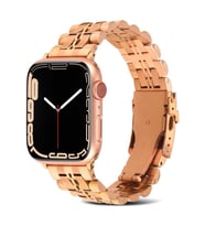 ???Apple Watch Ultra 49mm Kordon KRD-54 Metal Kordon (Rose)