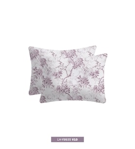%100 PAMUKLU YASTIK KILIFI   50x70 ( 2 ADET ) (Lila)