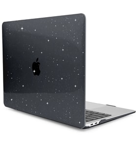 MacBook Pro HardCase TouchBar A1706-08 1989 A2159 A2251 A2289 A2338 Crystal Star (Siyah)