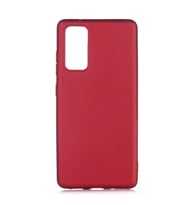 Samsung Galaxy S20 FE Kılıf Soft Mat Premier Case (Mürdüm)
