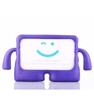İPAD MİNİ 1 - 2 - 3 - 4 SİLİKON ÇOCUK FİGÜRLÜ iBUY TABLET KILIFI (Mor)