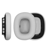 Schulzz Apple AirPods Max Uyumlu Manyetik Kulaklık Yastığı Pedi (Gri)