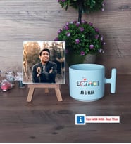 Eczacı Fotoğraflı Dekoratif Taş, Kupa Bardak Beyaz HediyeEczacıya Hediye Eczacılar Günü Hediyesi (Model 12)