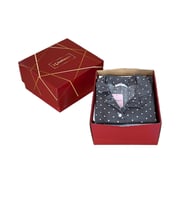 Mirano 1201 Pegasus Kumaş Düğmeli Şortlu Likralı Kadın Pijama Takımı Kutulu Paketli (Füme)