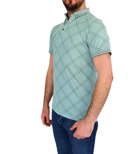 Erkek Polo Yaka Tişört T-809 BGL-ST01816 (Mint Yeşili)