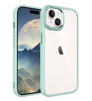 Apple iPhone 15 Plus Kılıf Krom Kılıf (Yeşil)