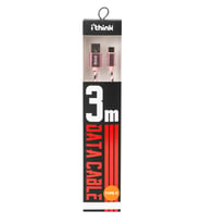 İTHİNK GOLD KABLO 3 METRE İOS K30C (Pembe)