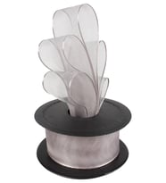 Şifon Kurdela 20mt 4cm (Gümüş)