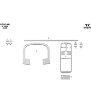 Meriç® Otokar M-3000 Ön Torpido Kaplama Maun 12 Parça 2008-› (Alüminyum)
