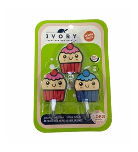 IVORY 6LI YAPIŞKANLI ASKI (Karışık)