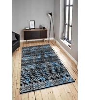 Dijital Baskılı Yıkanabilir Kaymaz Modern Renkli Salon Halısı Mutfak Halısı Yolluk ND-HY-1272 (Çok Renkli)