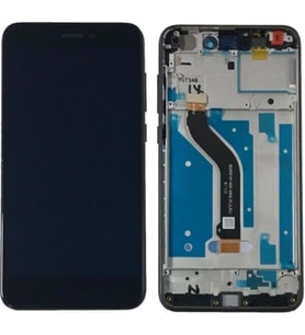 Qudex P9 Lite 2017 Ile Uyumlu Lcd Ekran Dokunmatik Çıtalı (Siyah)