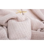 SKYROSE Çok Amaçlı Pamuklu Koltuk Örtüsü 180 X 220 Koltuk Şalı (Bej)