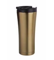 Çelik Termos Bardak 500 ml Thermos Mug Kupa Araç Termos Coffee Cup SDF522 Tea Cups 548 (Gold)