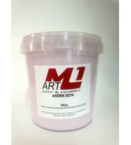 M1 ART Akrilik Boya 1.kg --10 Renk Seçeneği, Ahşap, Tuval, Seramik , Duvar ,Taş (Lila)