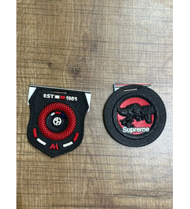 6X6 CM 2 Lİ ÇANTA ARMA YAMA DİKİŞ HOBİ AKSESUARI ARMA YAMA (Çok Renkli-Beyaz)
