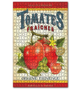 Cakapuzzle Dalından Koparılmış Domates Reklam Görseli Puzzle Yapboz MDF (Ahşap) (255 Parça)