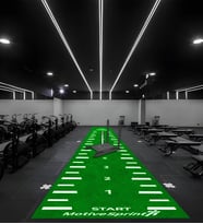 Motive Sprint Multiplay Kızak Halısı( 1X10M) (Yeşil)
